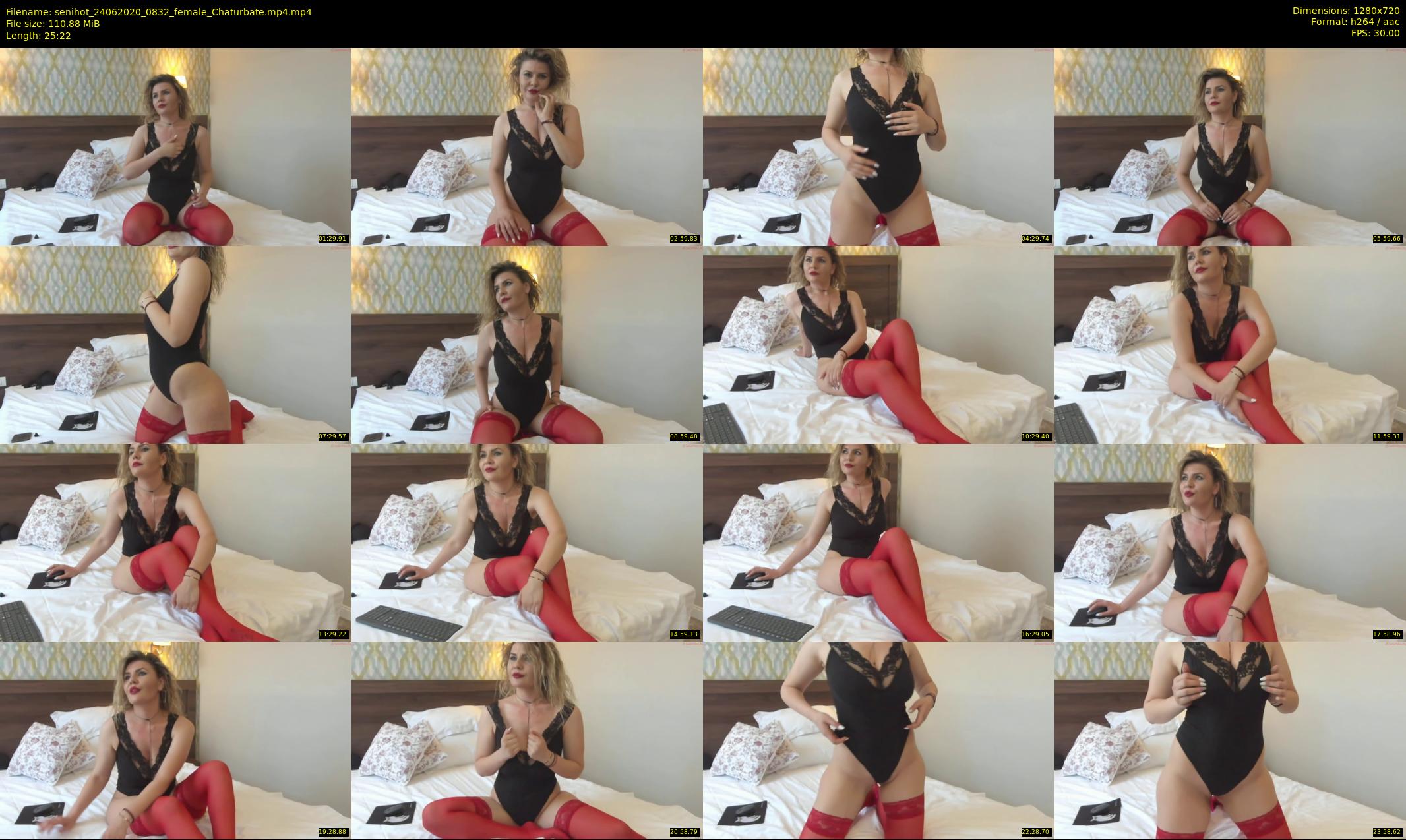 senihot — 26 minute Chaturbate female cam show recording, 720p, Jun 24, 2020