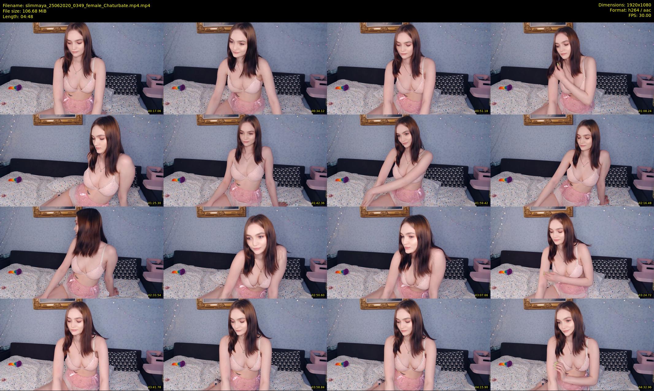 slimmaya — 5 minute Chaturbate female cam show recording, 1080p, Jun 25, 2020