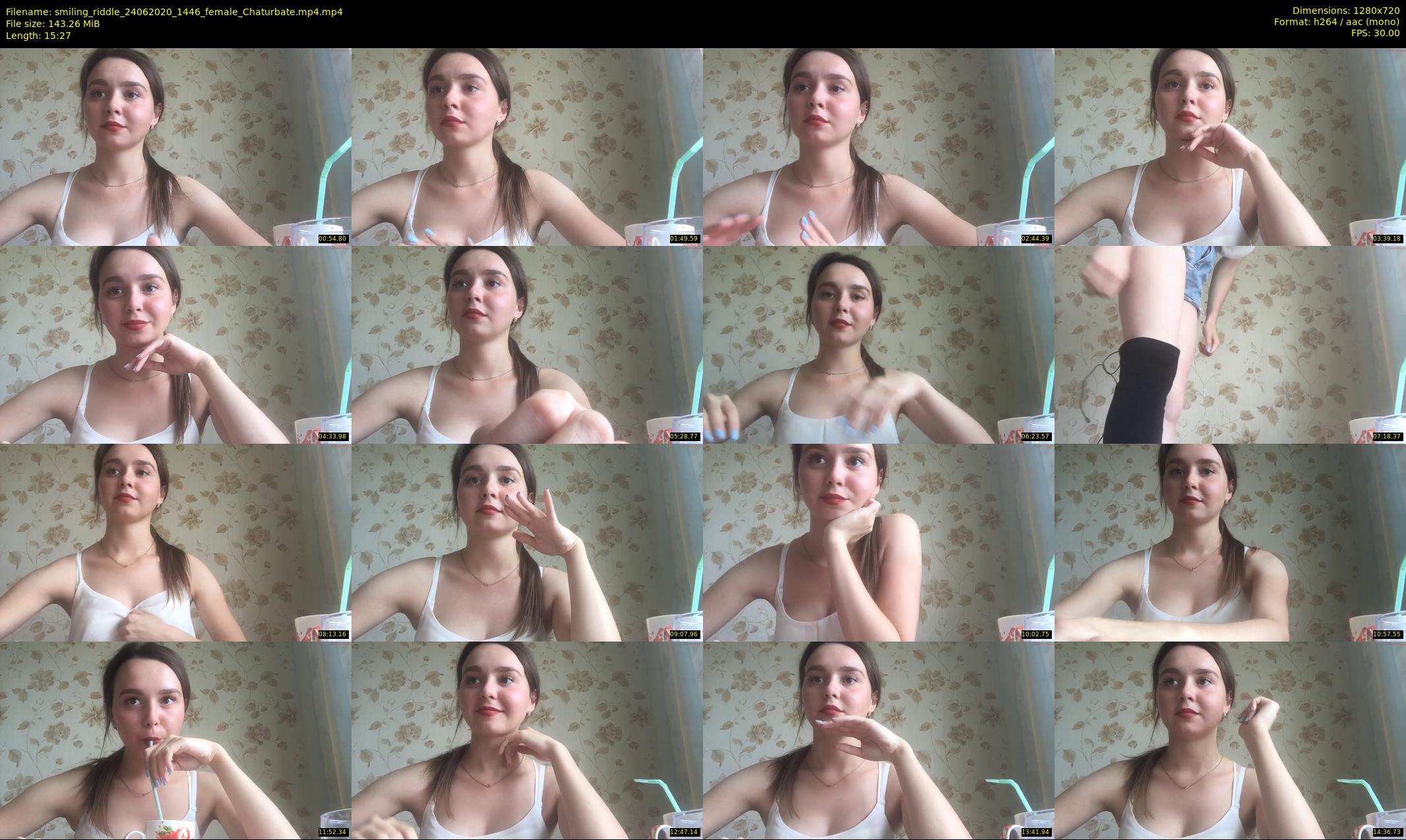 smiling_riddle — 16 minute Chaturbate female cam show recording, 720p, Jun 24, 2020