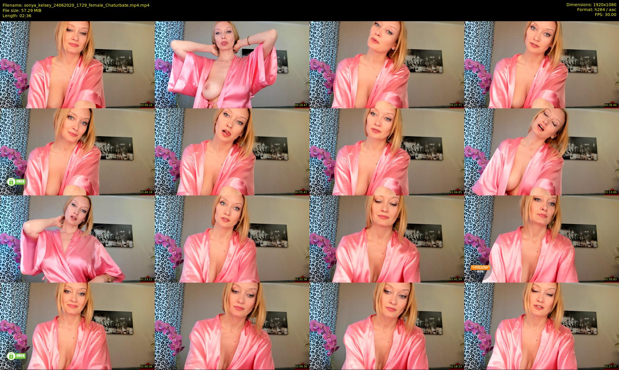 sonya_kelsey — 3 minute Chaturbate female cam show recording, 1080p, Jun 24, 2020