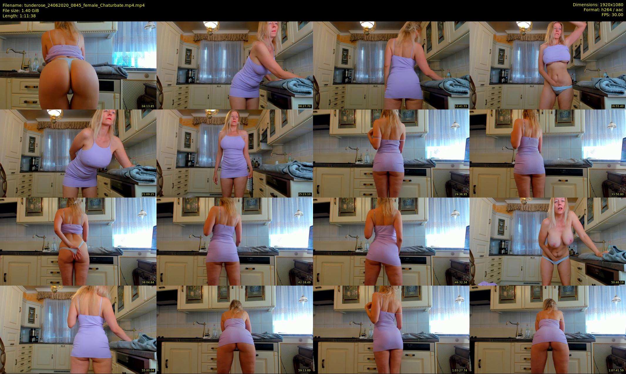 tunderose — 72 minute Chaturbate female cam show recording, 1080p, Jun 24, 2020