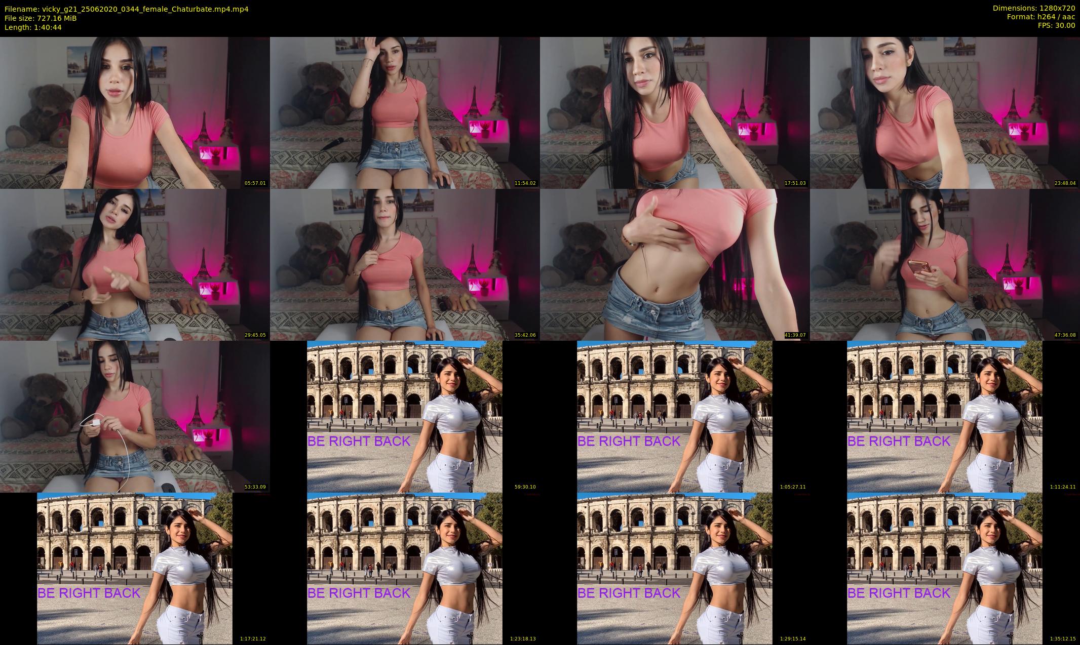 vicky_g21 — 101 minute Chaturbate female cam show recording, 720p, Jun 25, 2020