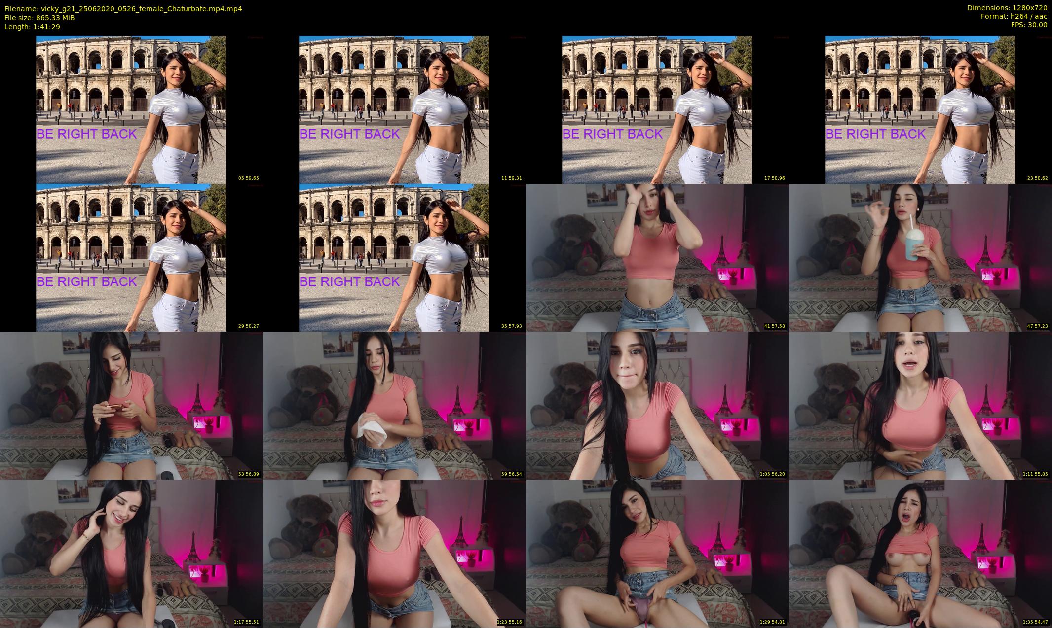 vicky_g21 — 102 minute Chaturbate female cam show recording, 720p, Jun 25, 2020