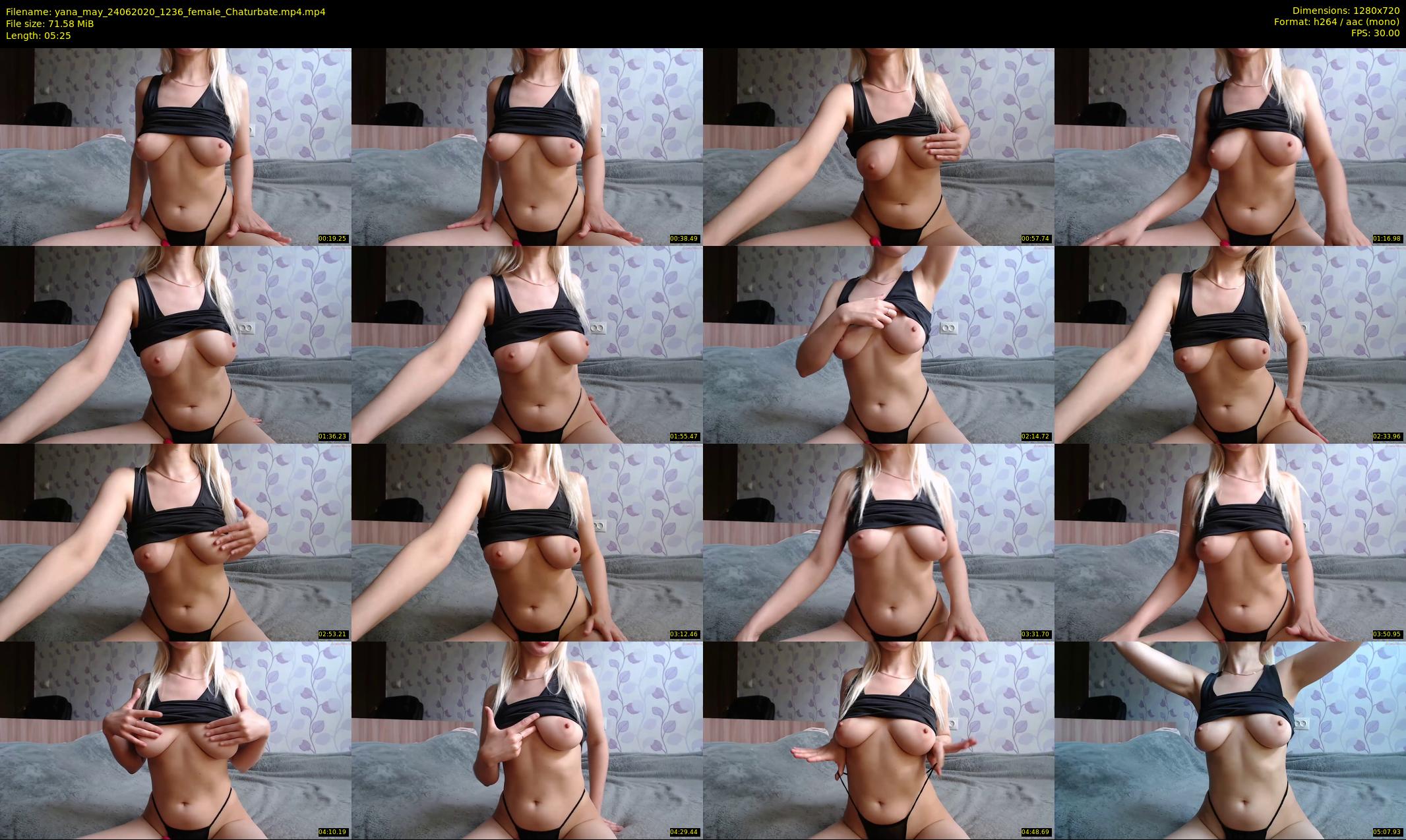 yana_may — 6 minute Chaturbate female cam show recording, 720p, Jun 24, 2020