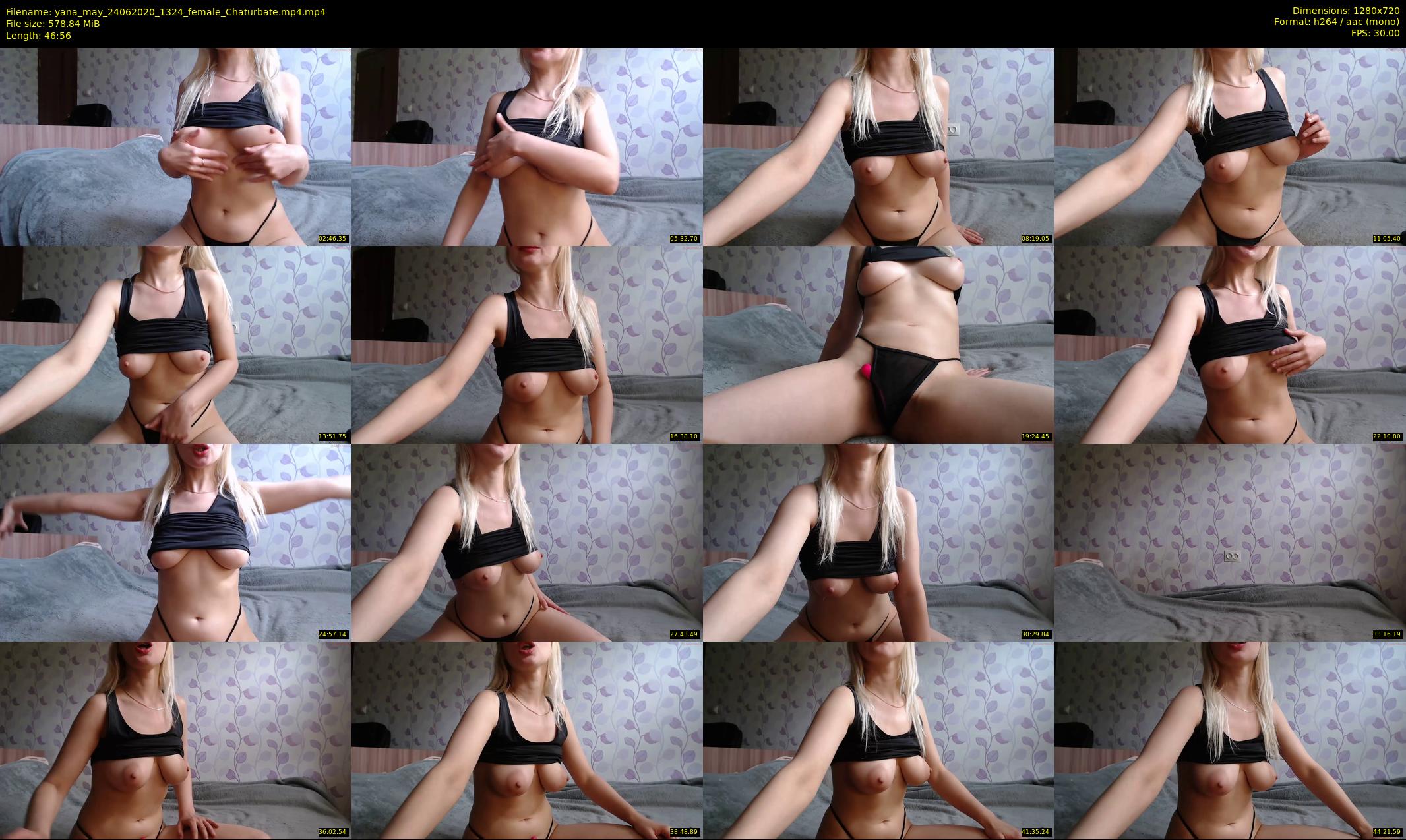 yana_may — 47 minute Chaturbate female cam show recording, 720p, Jun 24, 2020