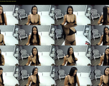 zamarahot — 15 minute Chaturbate female cam show recording, 720p, Jun 24, 2020