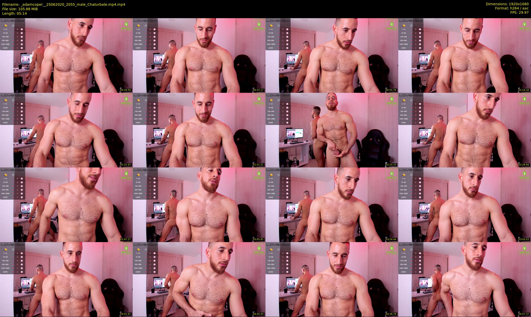 _adamcoper_ — 6 minute Chaturbate male cam show recording, 1080p, Jun 25, 2020