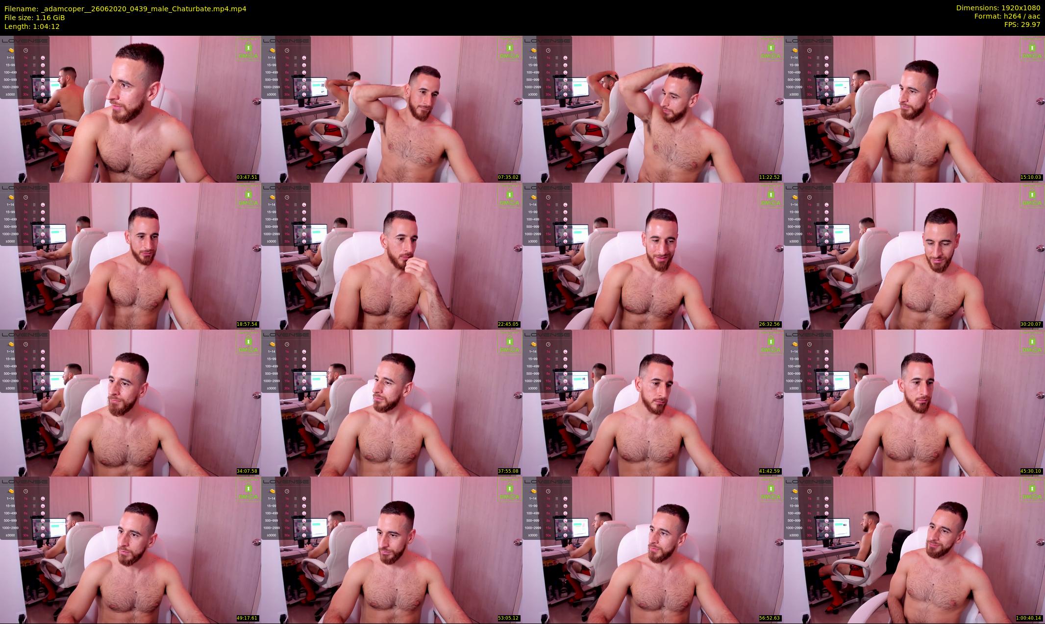 _adamcoper_ — 65 minute Chaturbate male cam show recording, 1080p, Jun 26, 2020