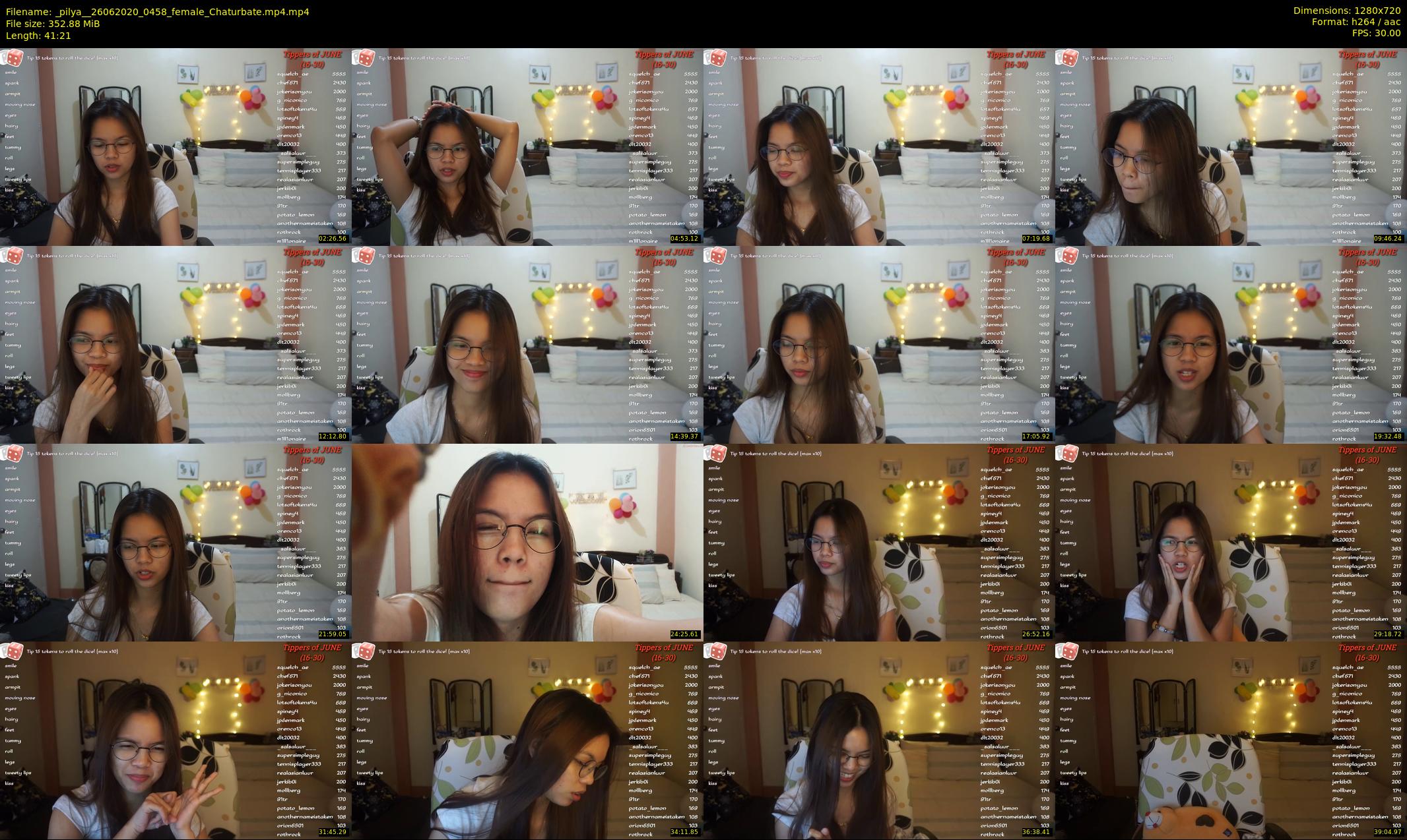 _pilya_ — 42 minute Chaturbate female cam show recording, 720p, Jun 26, 2020