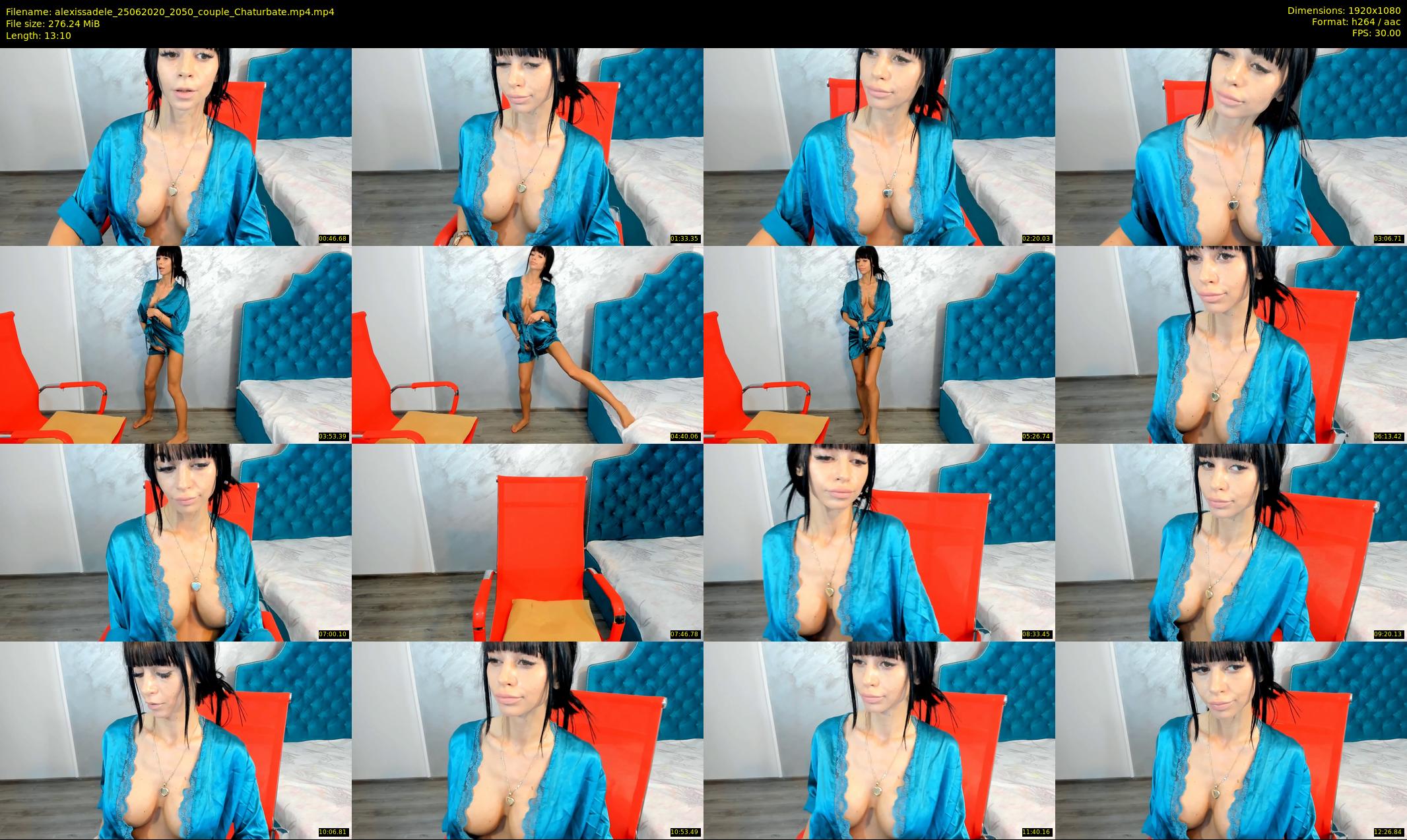 alexissadele — 14 minute Chaturbate female cam show recording, 1080p, Jun 25, 2020
