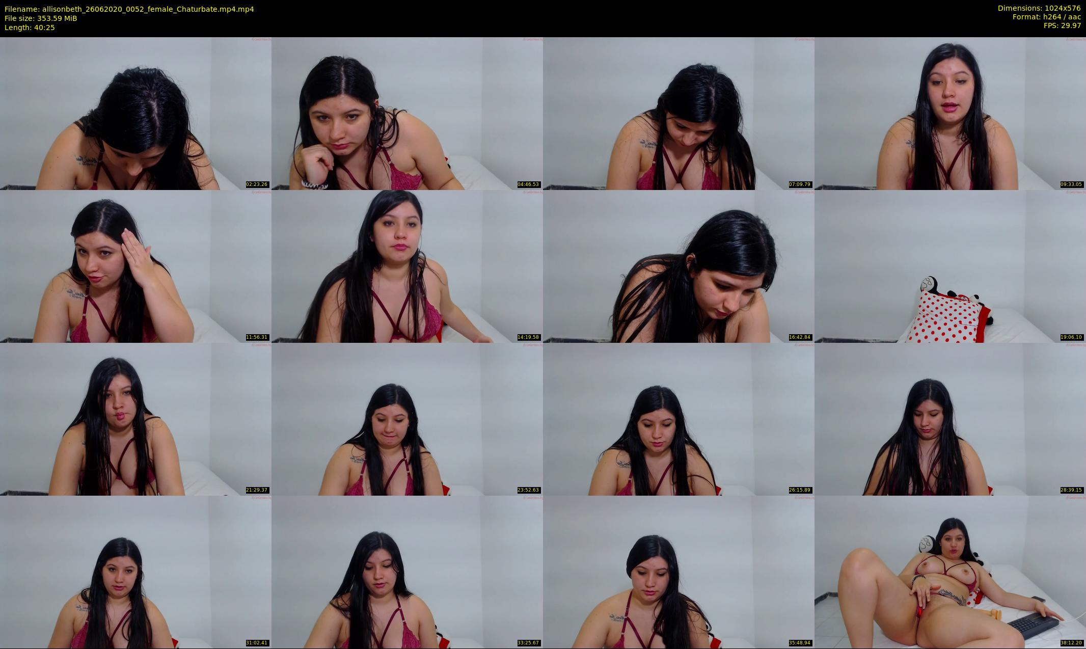 allisonbeth — 41 minute Chaturbate female cam show recording, 480p, Jun 26, 2020