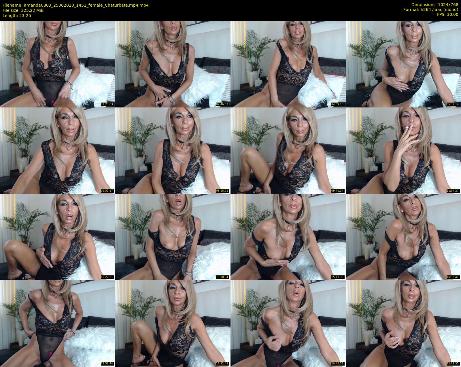 amanda0803 — 24 minute Chaturbate female cam show recording, 720p, Jun 25, 2020