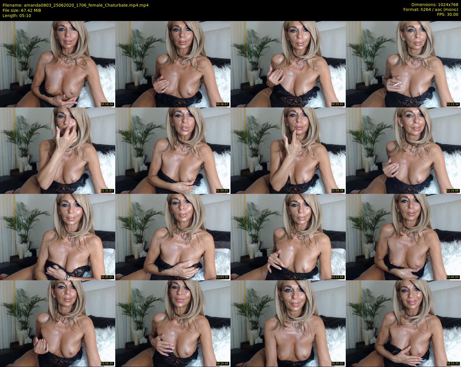 amanda0803 — 6 minute Chaturbate female cam show recording, 720p, Jun 25, 2020