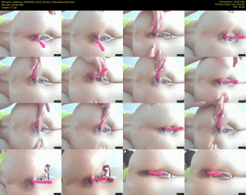 asiamixx — 18 minute Chaturbate female cam show recording, 720p, Jun 25, 2020