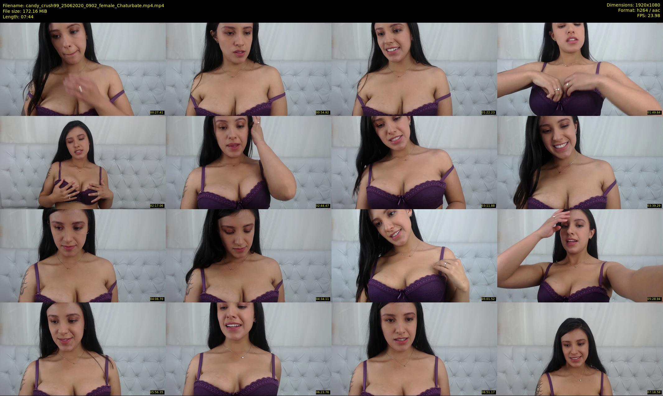 candy_crush99 — 8 minute Chaturbate female cam show recording, 1080p, Jun 25, 2020