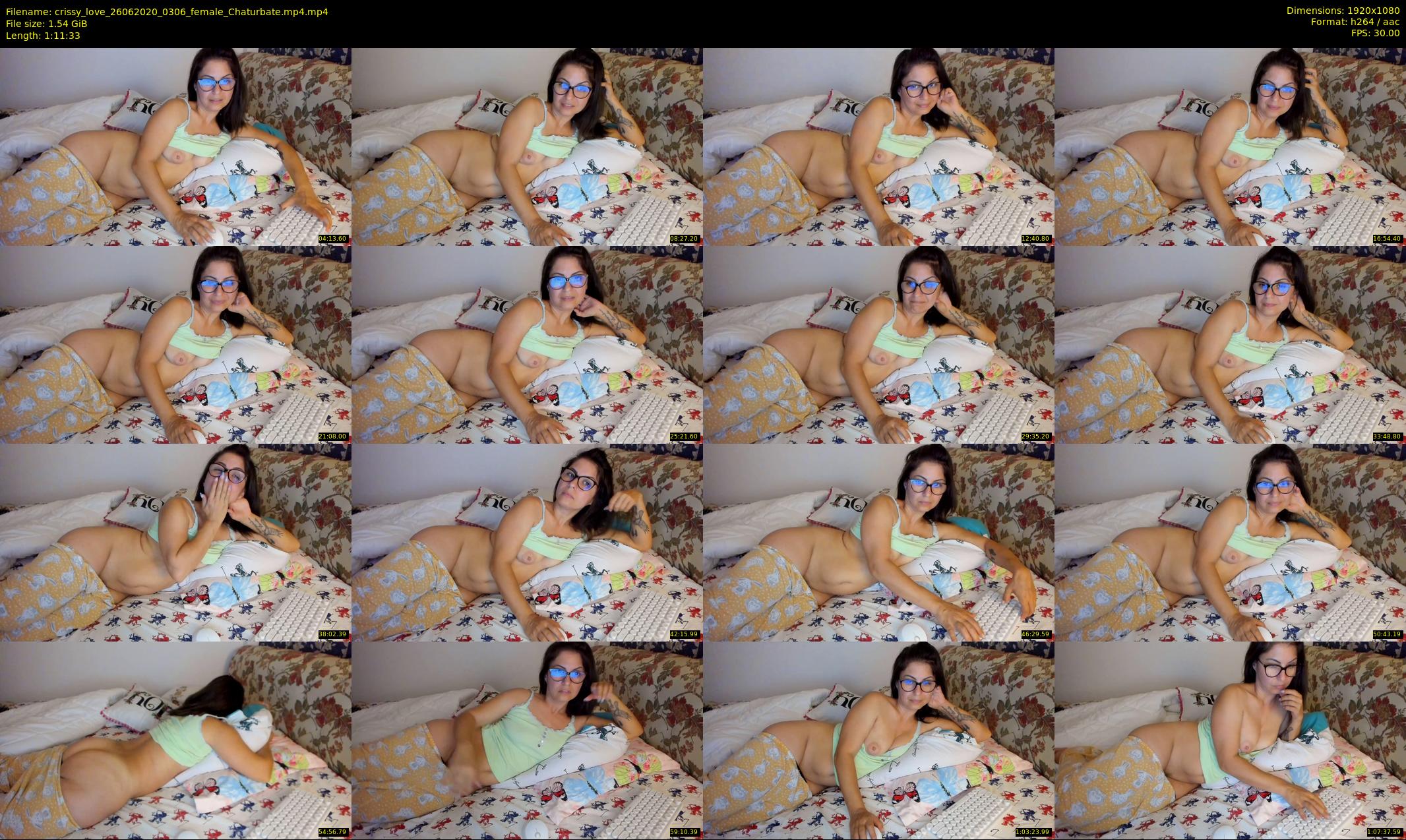 crissy_love — 72 minute Chaturbate female cam show recording, 1080p, Jun 26, 2020