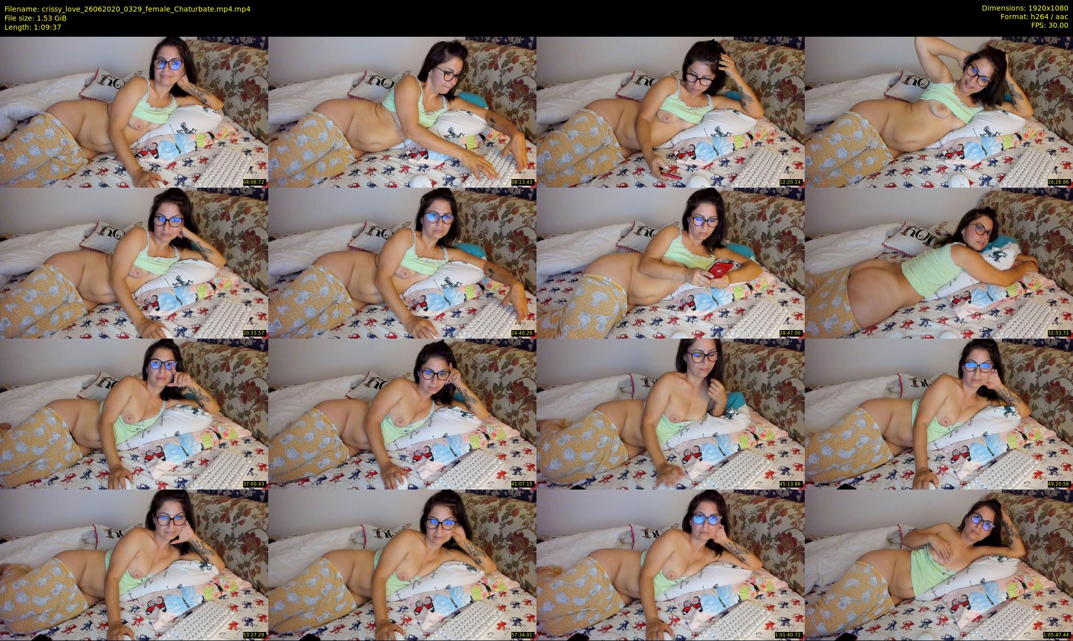 crissy_love — 70 minute Chaturbate female cam show recording, 1080p, Jun 26, 2020
