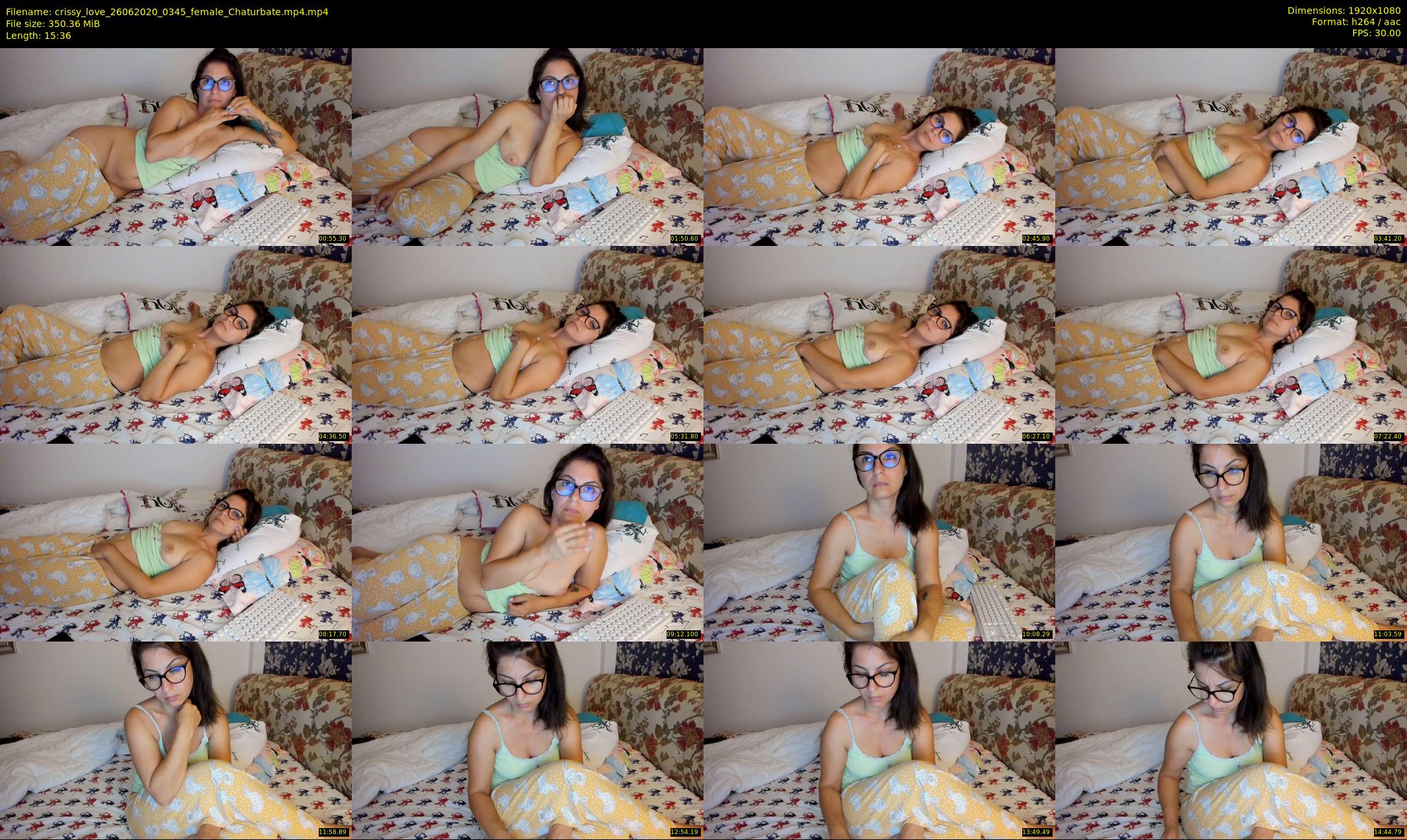 crissy_love — 16 minute Chaturbate female cam show recording, 1080p, Jun 26, 2020