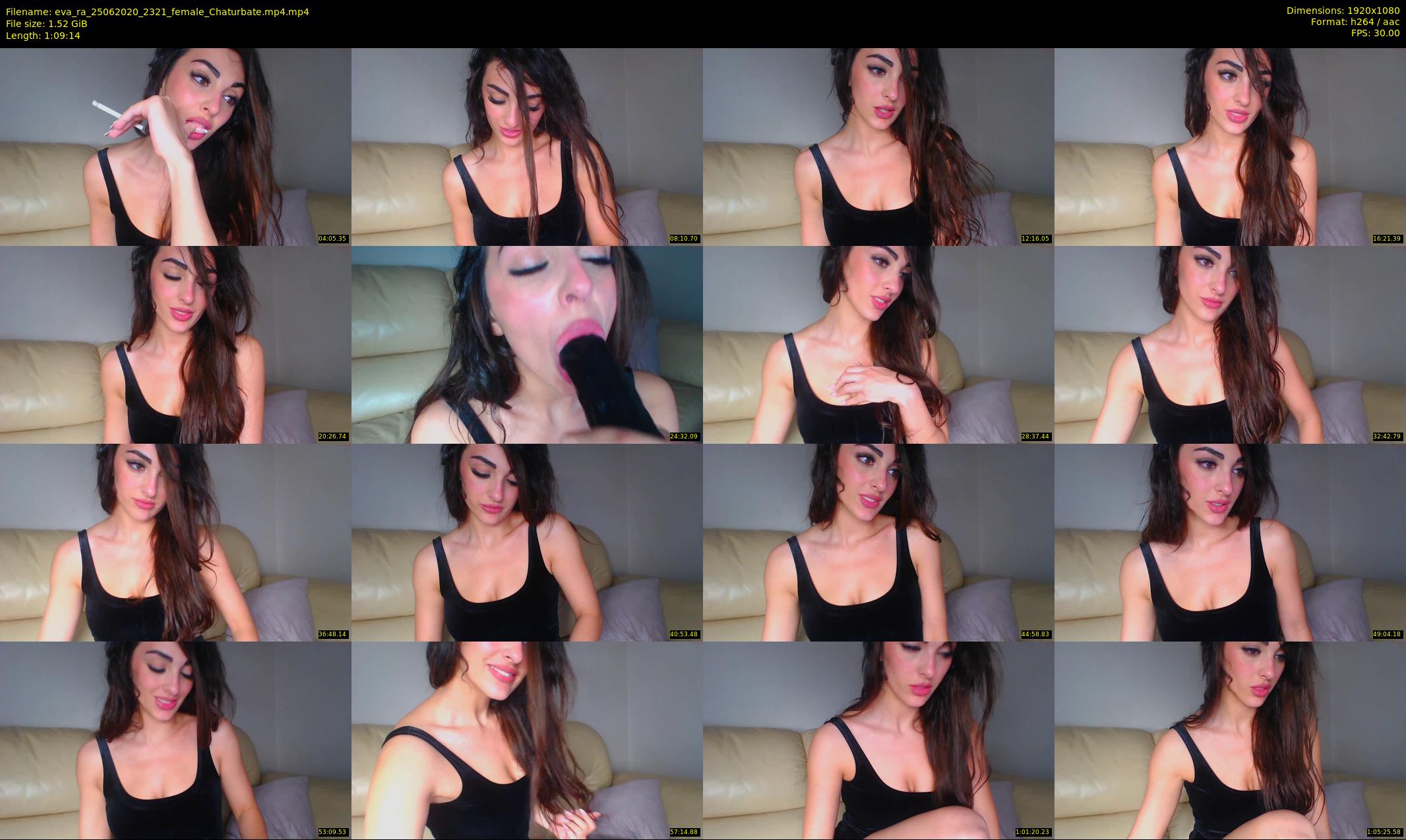 eva_ra — 70 minute Chaturbate female cam show recording, 1080p, Jun 25, 2020