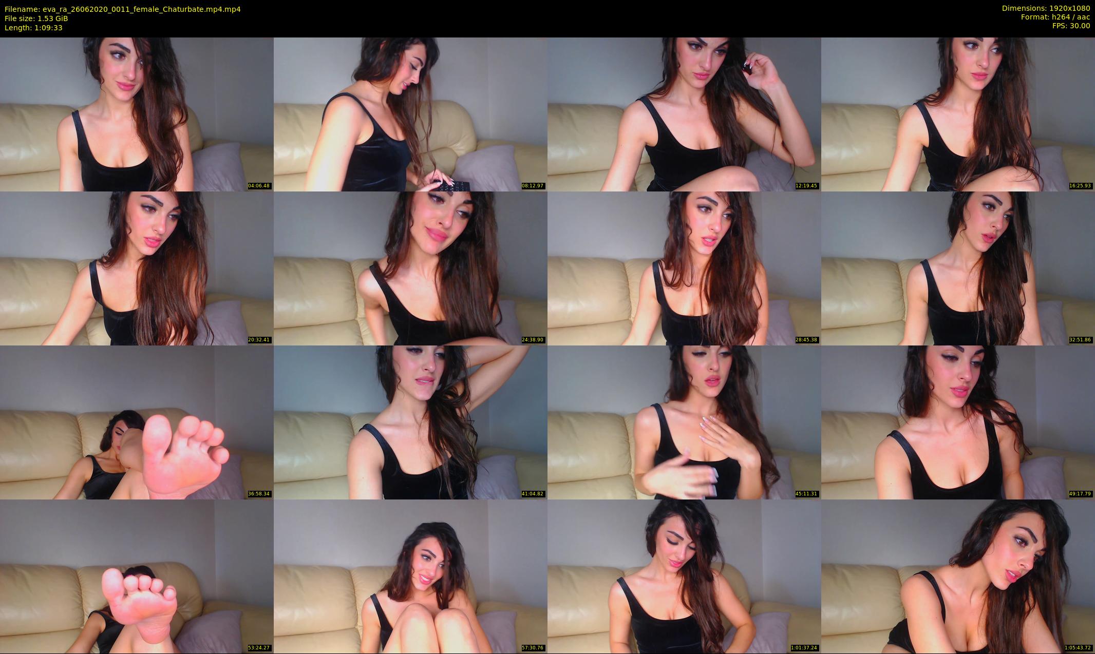eva_ra — 70 minute Chaturbate female cam show recording, 1080p, Jun 26, 2020