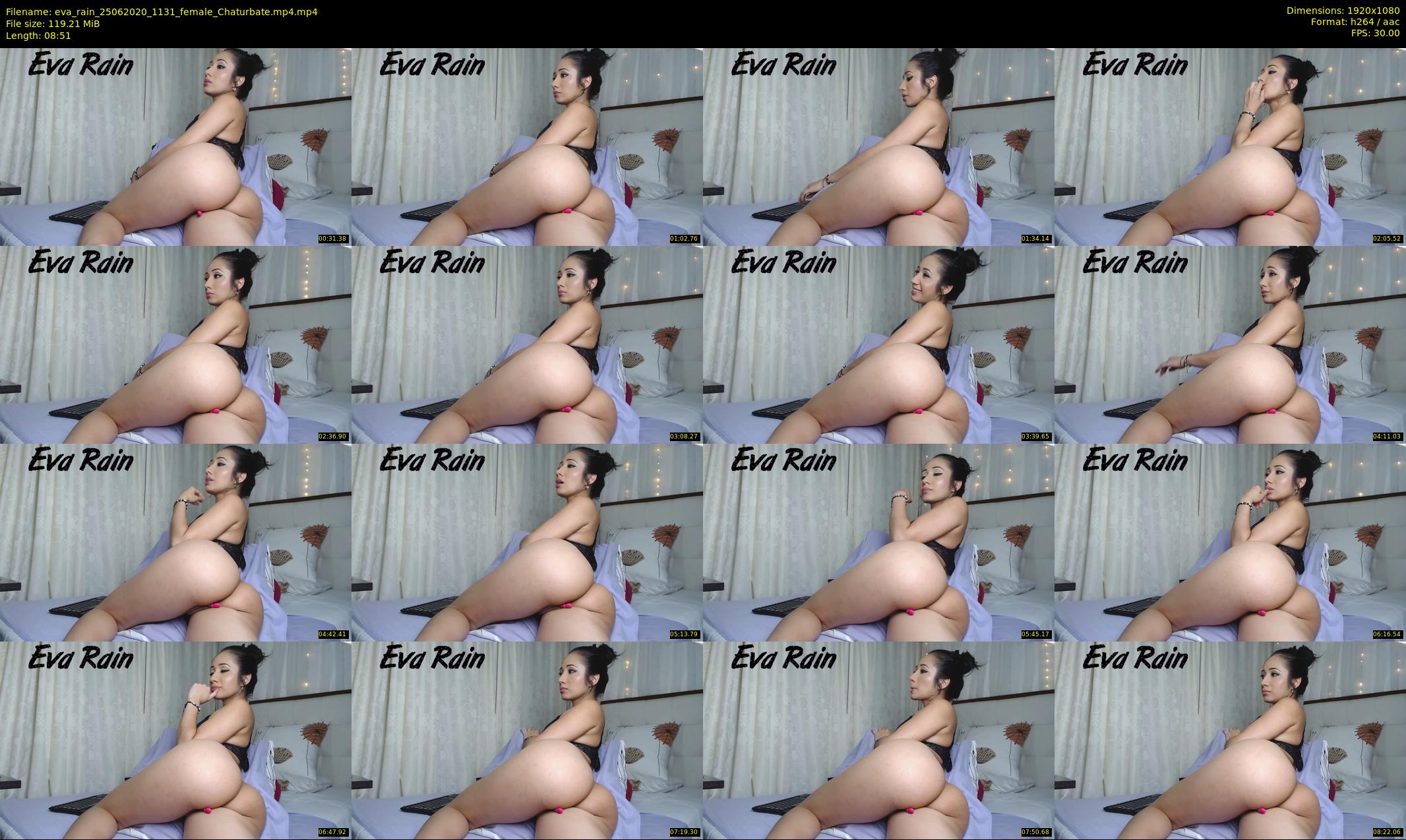 eva_rain — 9 minute Chaturbate female cam show recording, 1080p, Jun 25, 2020