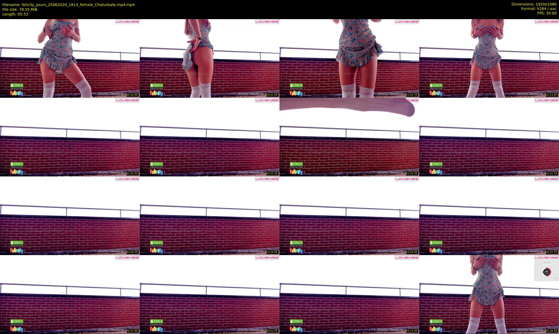 felicity_yours — 6 minute Chaturbate female cam show recording, 1080p, Jun 25, 2020