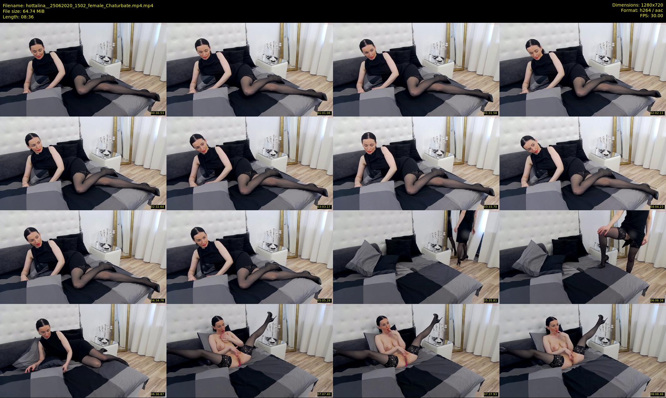 hottalina_ — 9 minute Chaturbate female cam show recording, 720p, Jun 25, 2020