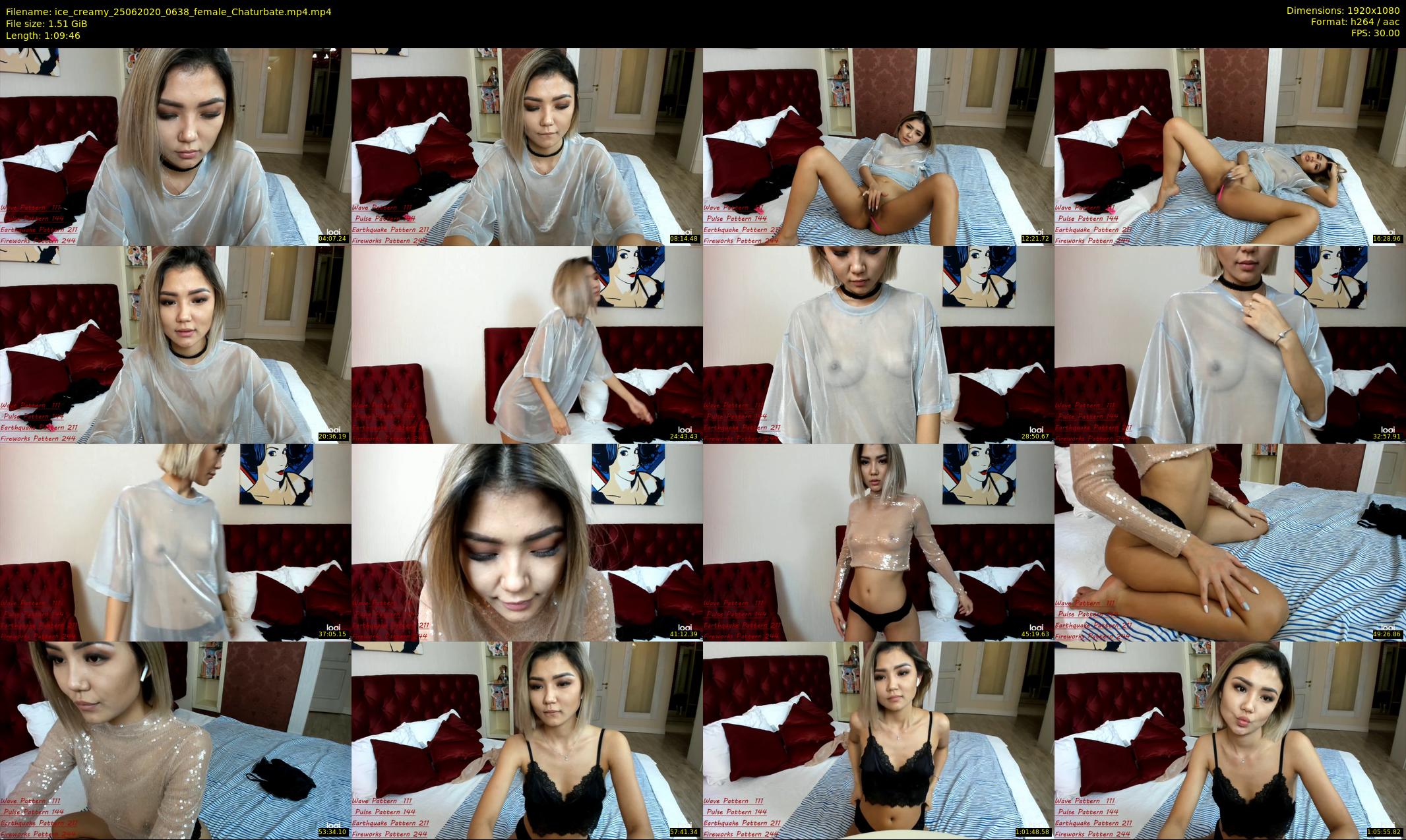 ice_creamy — 70 minute Chaturbate female cam show recording, 1080p, Jun 25, 2020