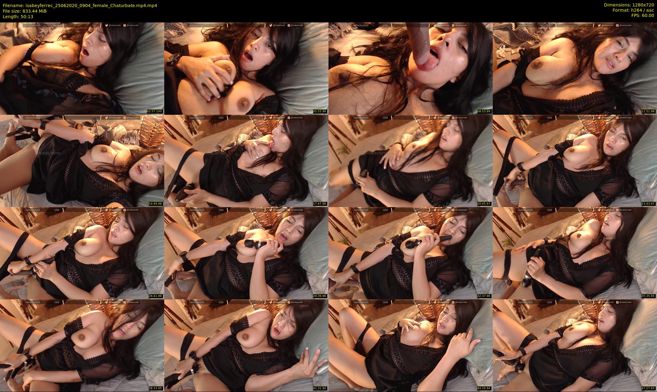 isabeyferrec — 51 minute Chaturbate female cam show recording, 720p, Jun 25, 2020