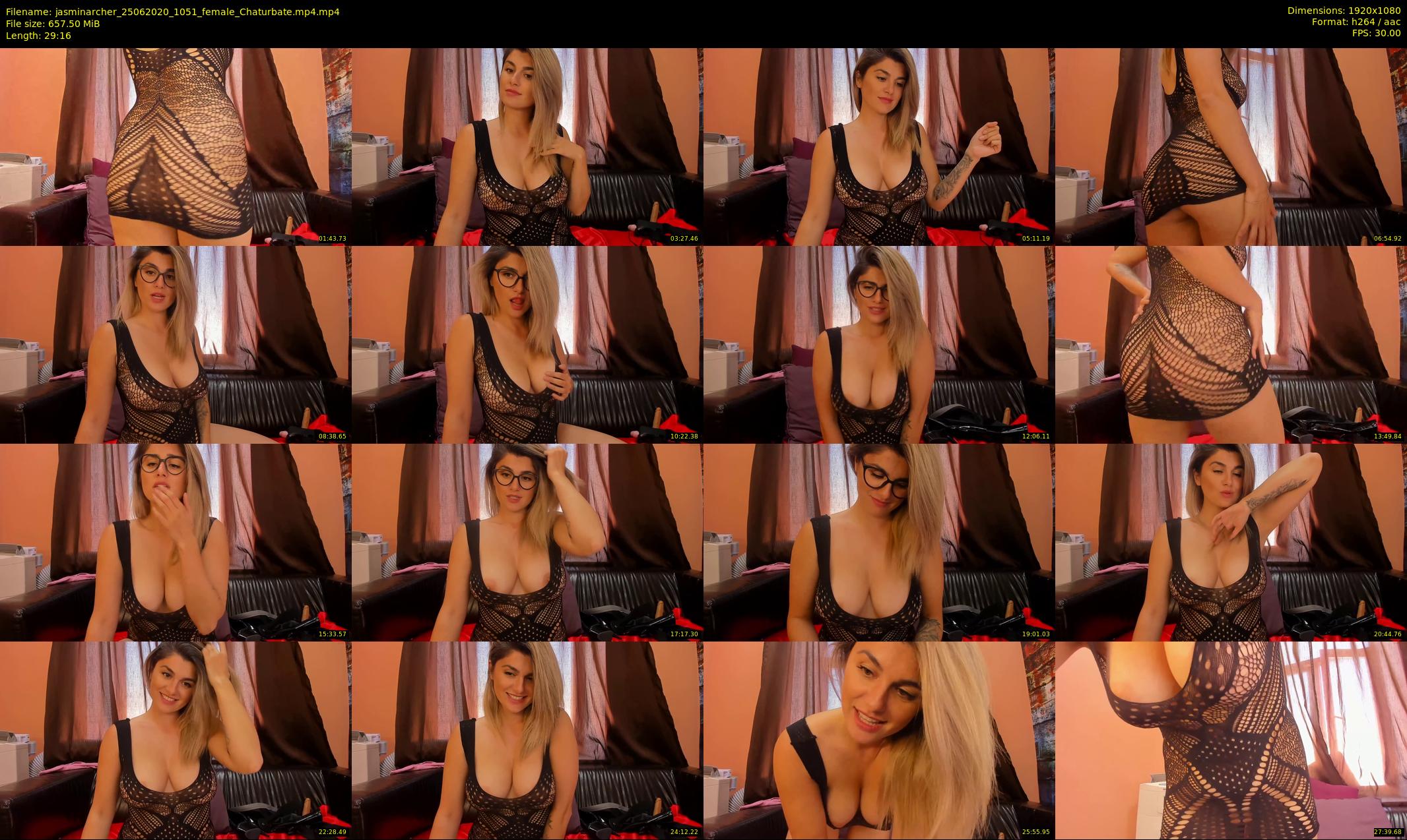 jasminarcher — 30 minute Chaturbate female cam show recording, 1080p, Jun 25, 2020