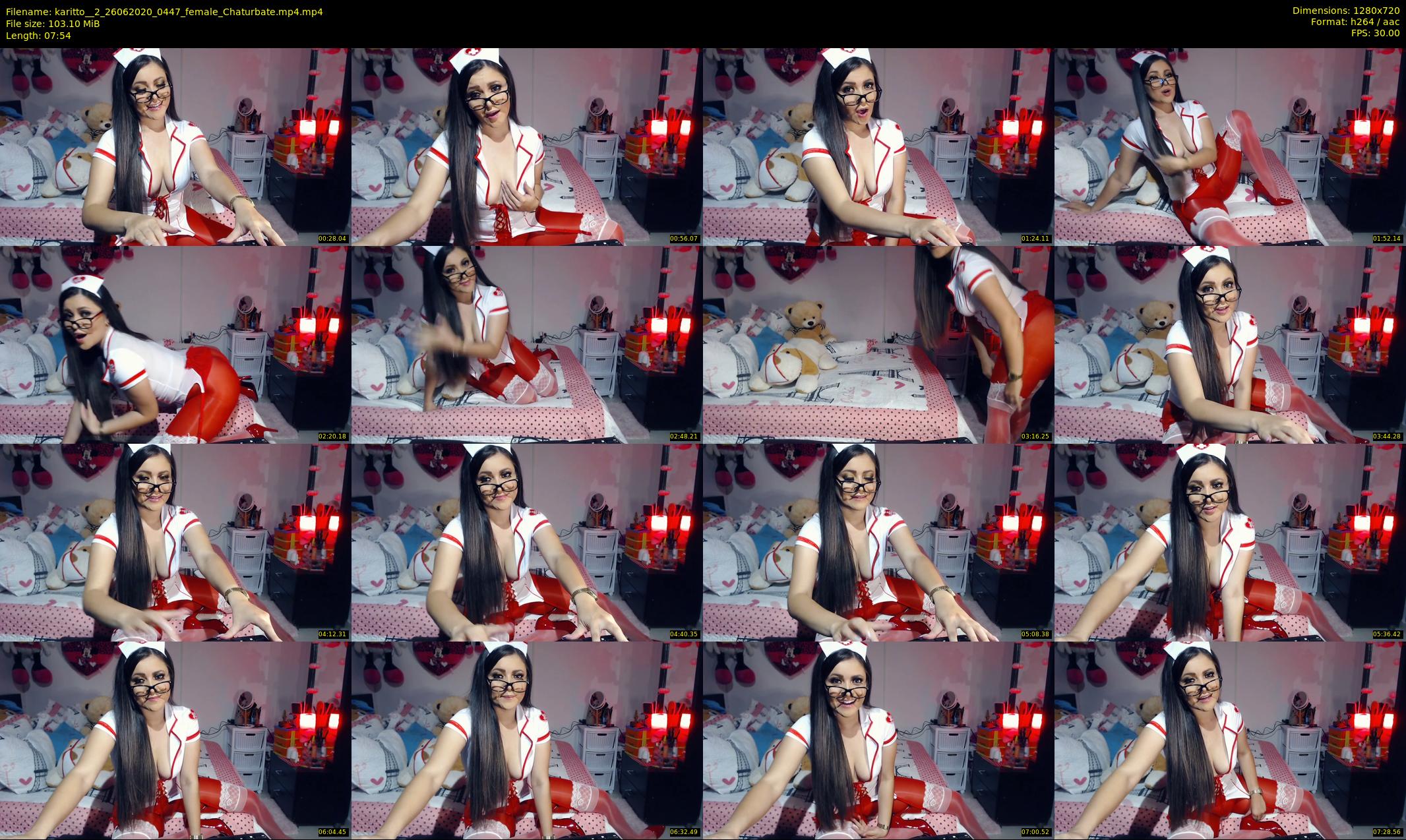 karitto__2 — 8 minute Chaturbate female cam show recording, 720p, Jun 26, 2020