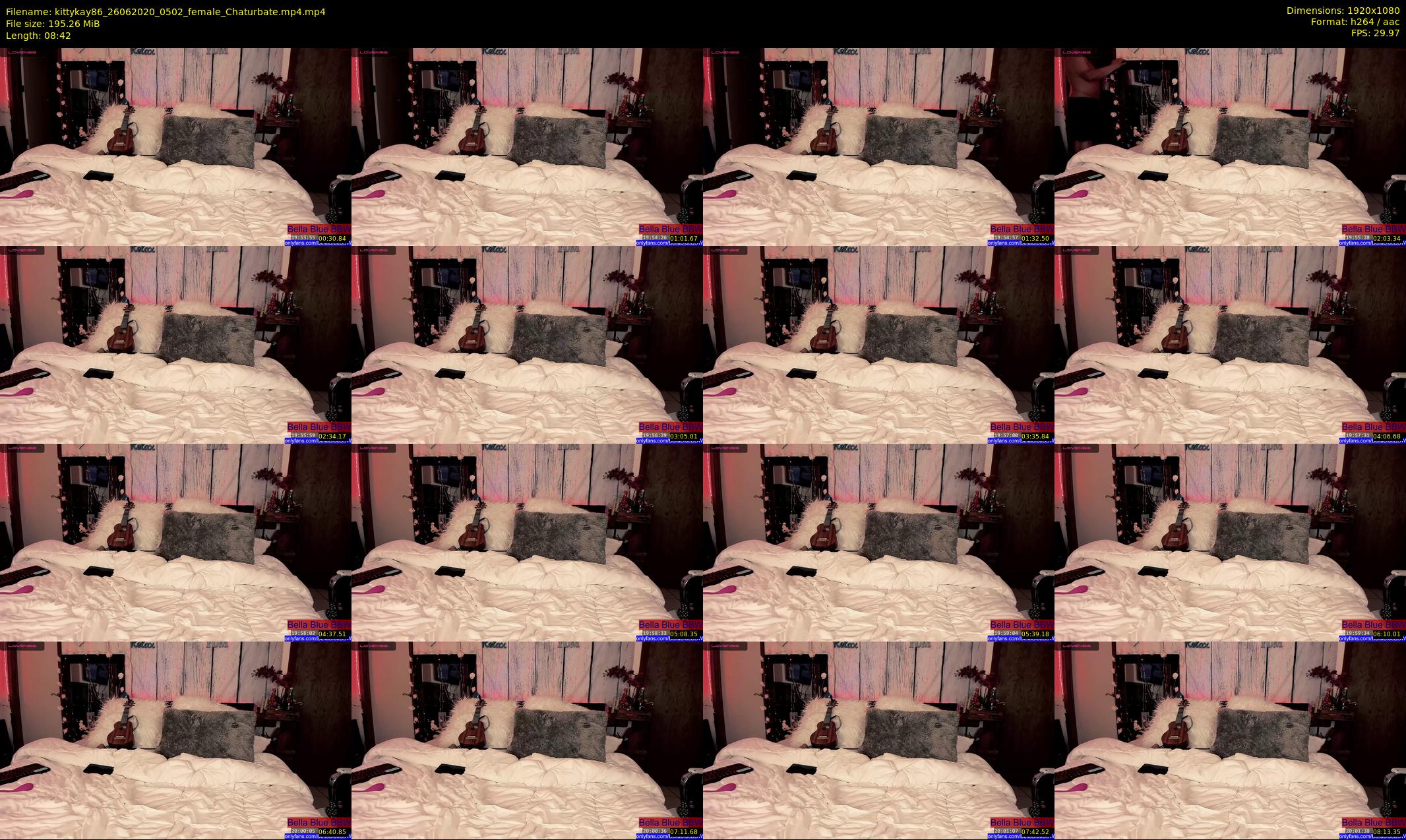 kittykay86 — 9 minute Chaturbate female cam show recording, 1080p, Jun 26, 2020