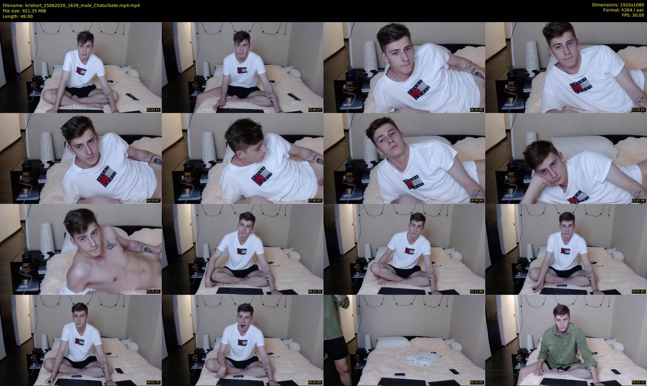 krishort — 48 minute Chaturbate male cam show recording, 1080p, Jun 25, 2020