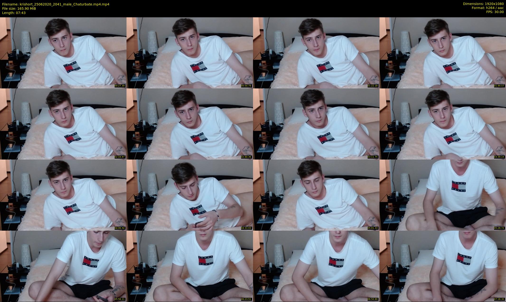 krishort — 8 minute Chaturbate male cam show recording, 1080p, Jun 25, 2020