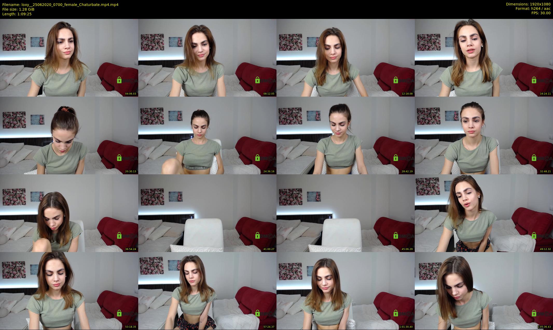 loxy_ — 70 minute Chaturbate female cam show recording, 1080p, Jun 25, 2020