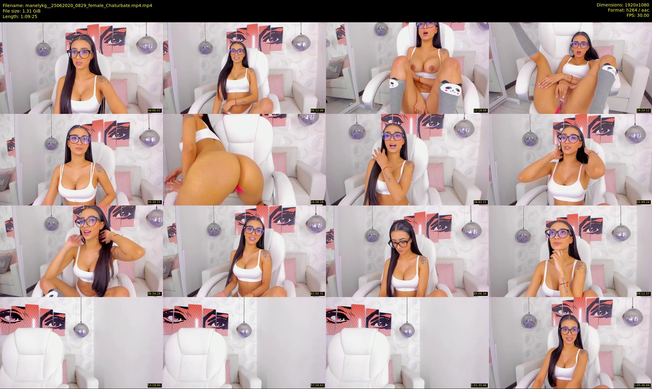 manelykg_ — 70 minute Chaturbate female cam show recording, 1080p, Jun 25, 2020