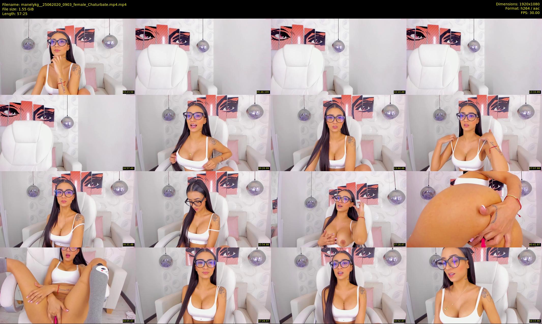 manelykg_ — 58 minute Chaturbate female cam show recording, 1080p, Jun 25, 2020