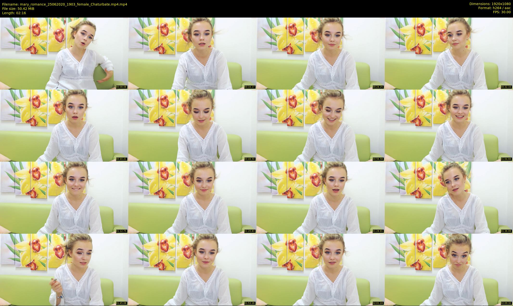 mary_romance — 3 minute Chaturbate female cam show recording, 1080p, Jun 25, 2020