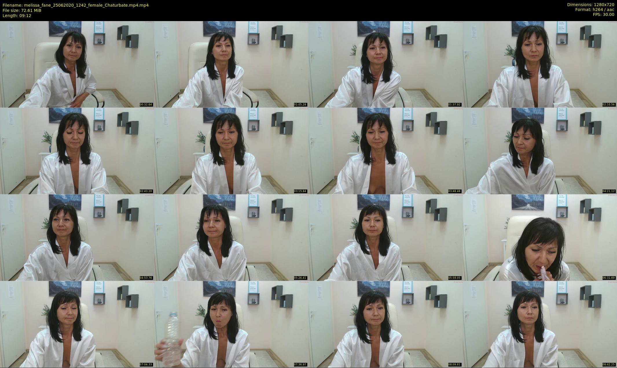 melissa_fane — 10 minute Chaturbate female cam show recording, 720p, Jun 25, 2020