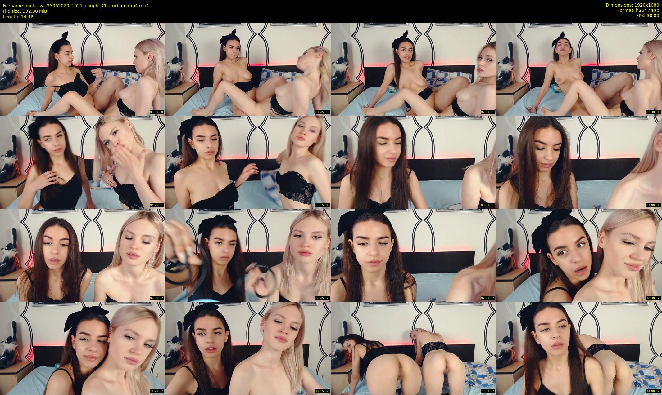 millaava — 15 minute Chaturbate female cam show recording, 1080p, Jun 25, 2020