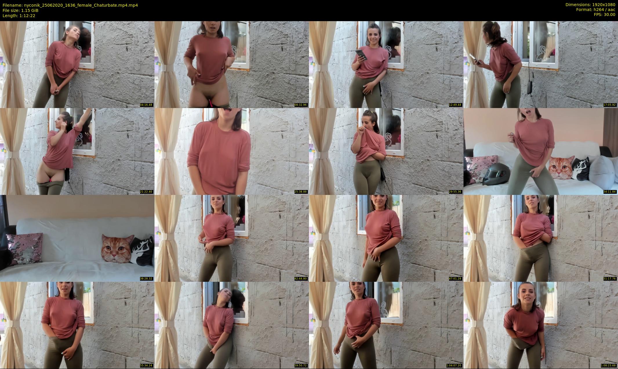 nyconik — 73 minute Chaturbate female cam show recording, 1080p, Jun 25, 2020