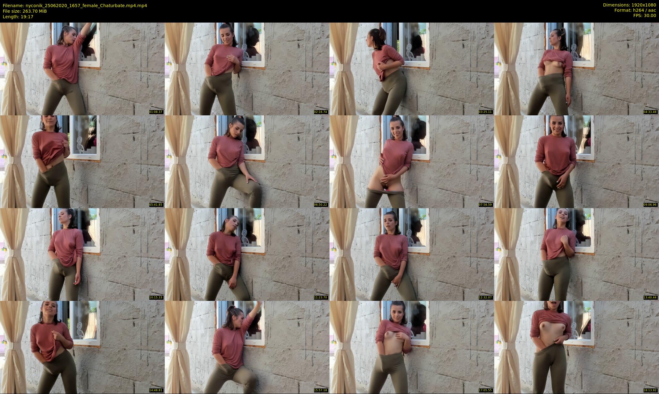 nyconik — 20 minute Chaturbate female cam show recording, 1080p, Jun 25, 2020