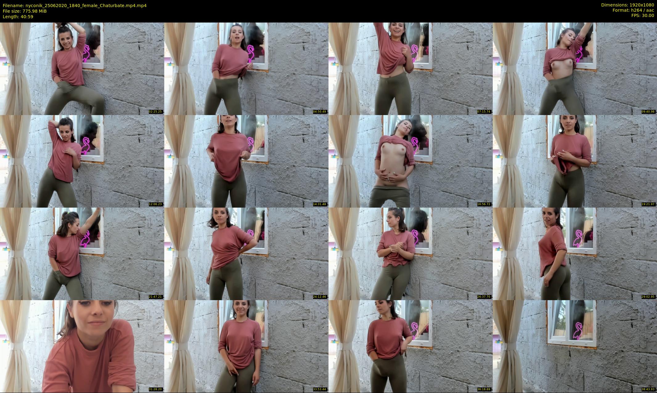 nyconik — 41 minute Chaturbate female cam show recording, 1080p, Jun 25, 2020