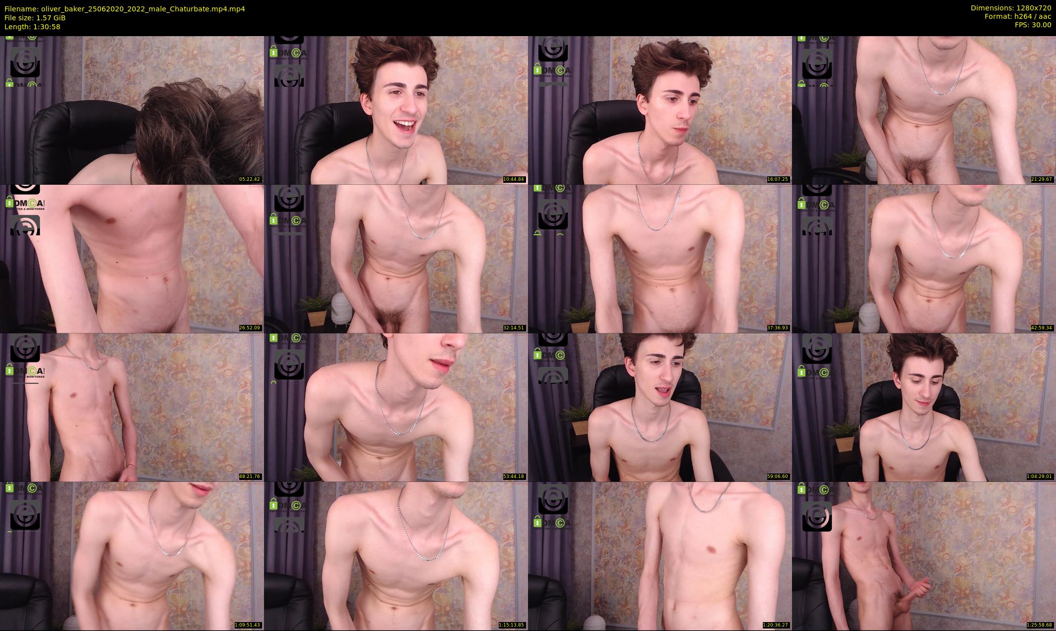 oliver_baker — 91 minute Chaturbate male cam show recording, 720p, Jun 25, 2020