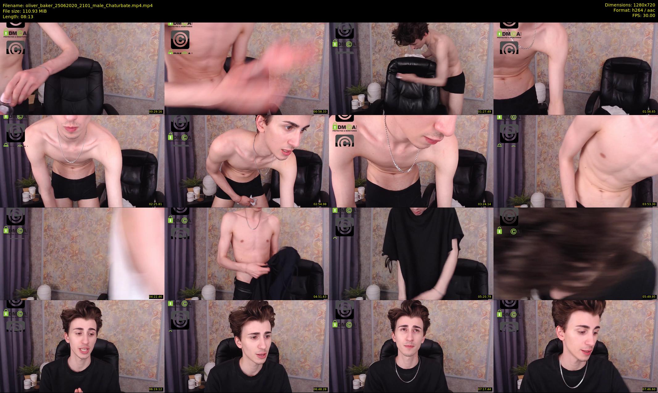 oliver_baker — 9 minute Chaturbate male cam show recording, 720p, Jun 25, 2020