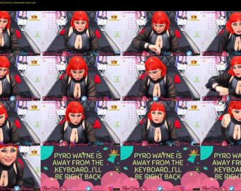 pyrowayne — 18 minute Chaturbate female cam show recording, 720p, Jun 26, 2020