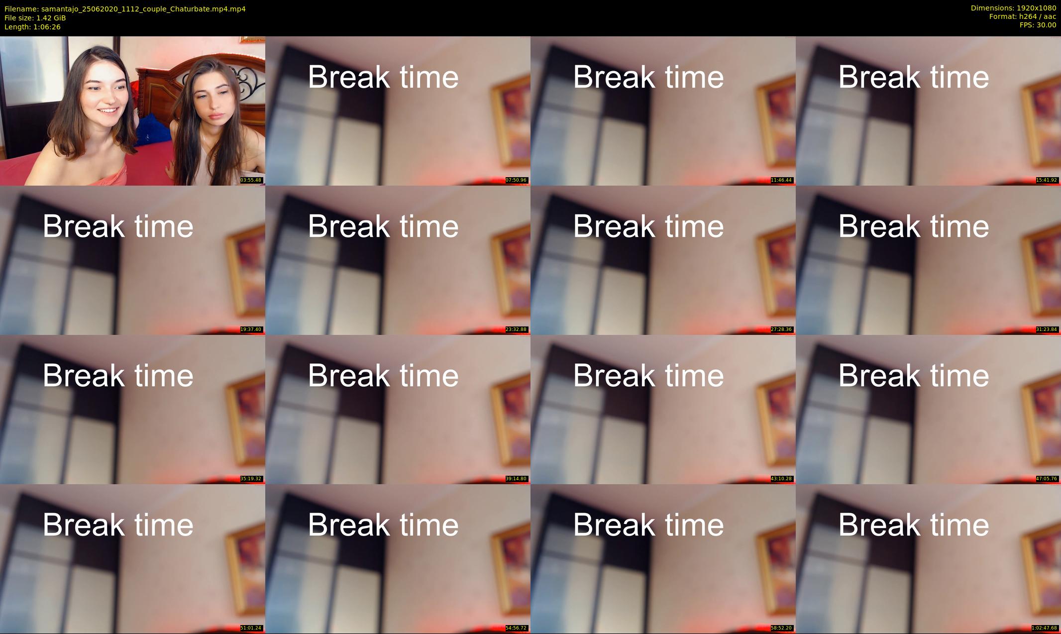 samantajo — 67 minute Chaturbate female cam show recording, 1080p, Jun 25, 2020