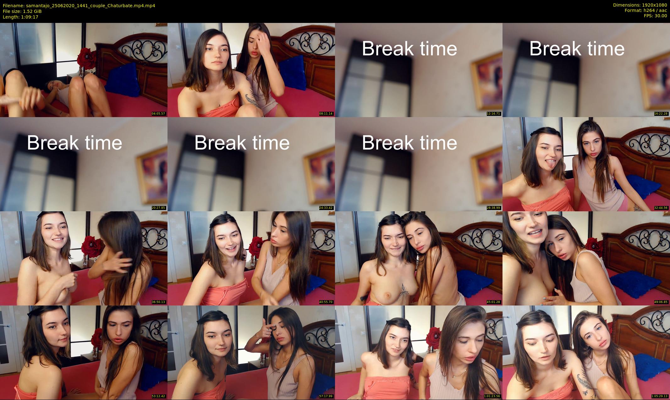 samantajo — 70 minute Chaturbate female cam show recording, 1080p, Jun 25, 2020