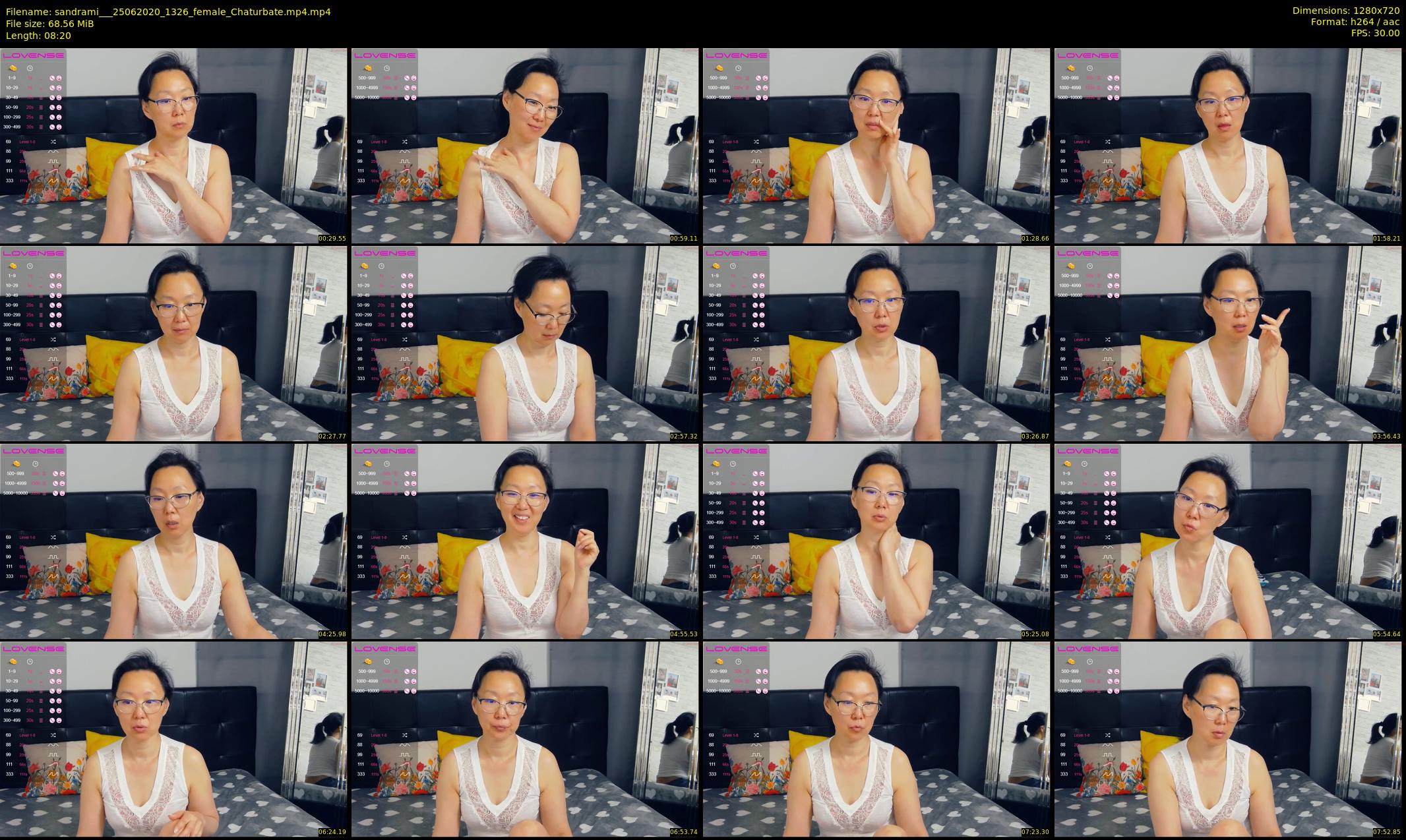 sandrami__ — 9 minute Chaturbate female cam show recording, 720p, Jun 25, 2020