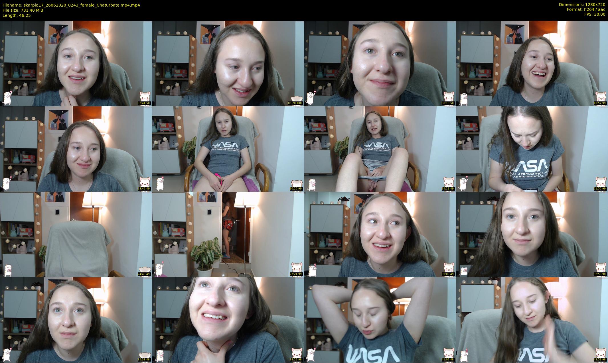 skarpio17 — 47 minute Chaturbate female cam show recording, 720p, Jun 26, 2020